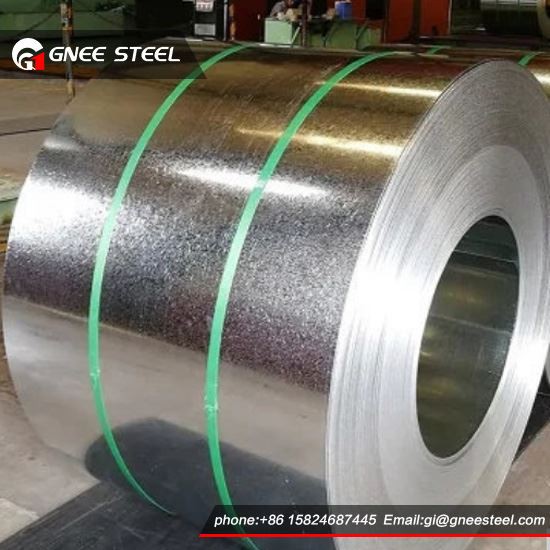 Heitt dýft galvaniserað stálspólu