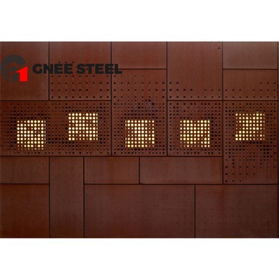 SMA400CW Corten stálplata